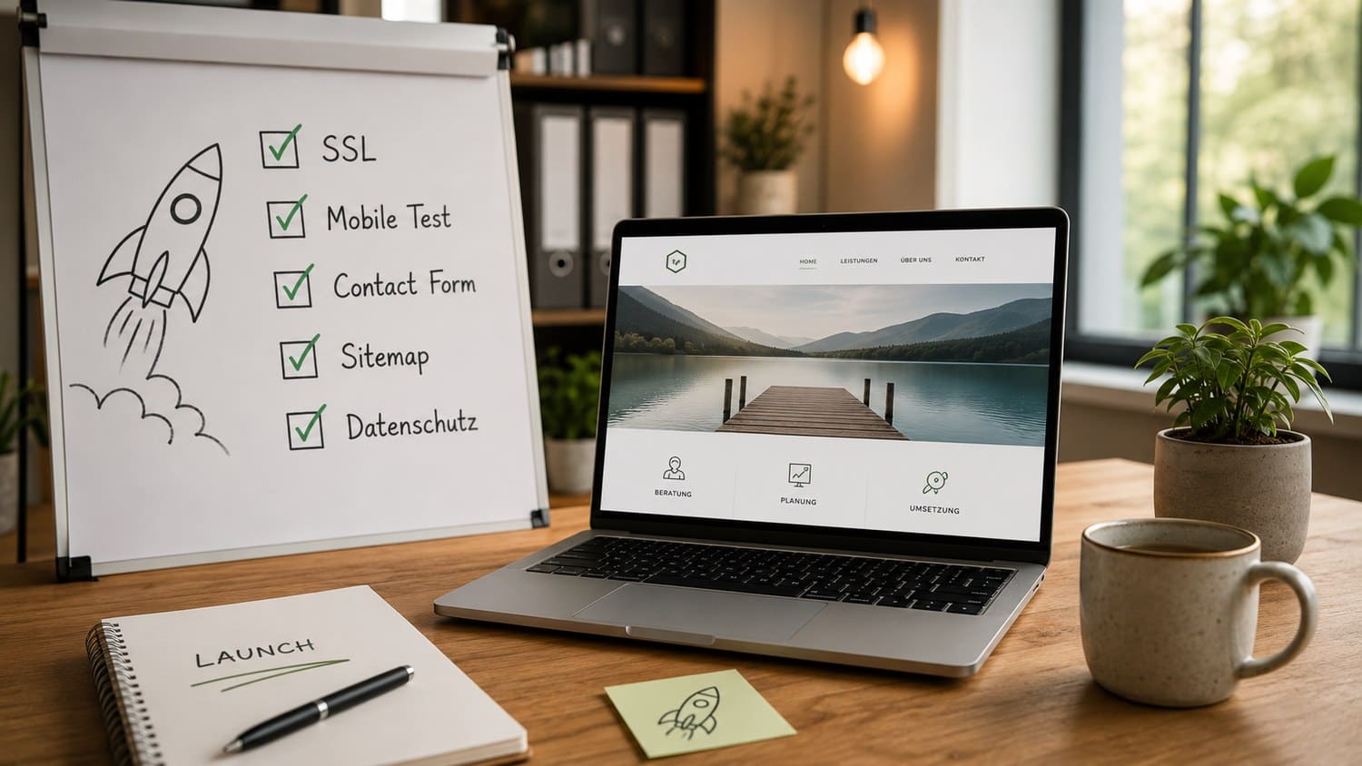 Website live schalten: Die finale Checkliste vor dem Launch